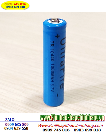 Ultrafire TR10440, Pin sạc AAA 10440 Lithium 3.7v Ultrafire TR10440 (AAA dòng 1000mAh 3.7v)